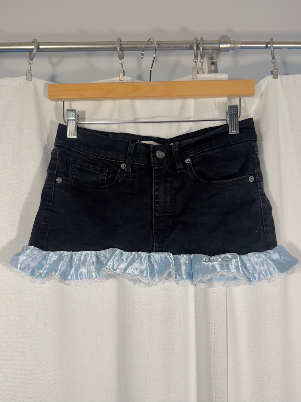 Y2k Levi’s Upcycled Denim Mini Skirt